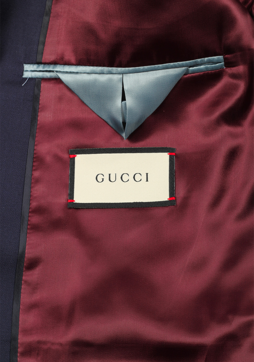 Gucci Blue Signature Suit Size 58 / 48 U.S. | Costume Limité