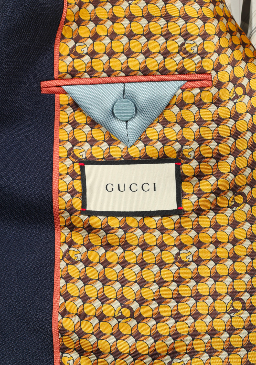 Gucci Blue Blazer Sport Coat