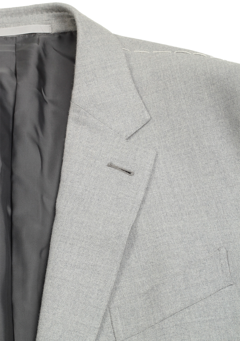 ZEGNA Milano Easy Gray 15 Milmil 15 Suit Size 56 / 46R U.S. | Costume Limité