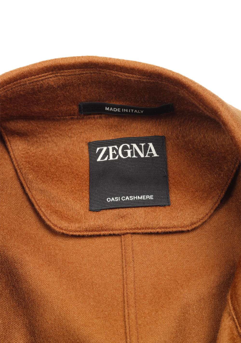 ZEGNA Brown Oasi Cashmere Overshirt | Costume Limité