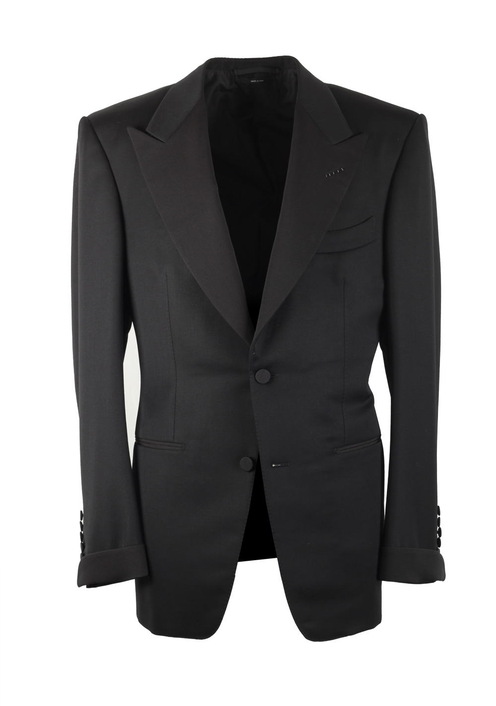 TOM FORD Windsor Black Dinner Jacket Size 48 / 38R U.S. Fit A | Costume Limité