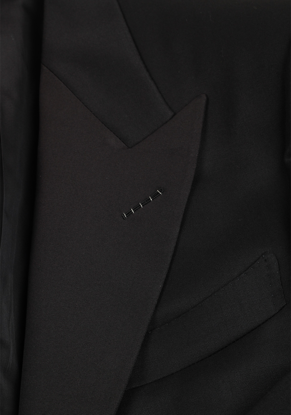 TOM FORD Windsor Black Dinner Jacket Size 48 / 38R U.S. Fit A | Costume Limité