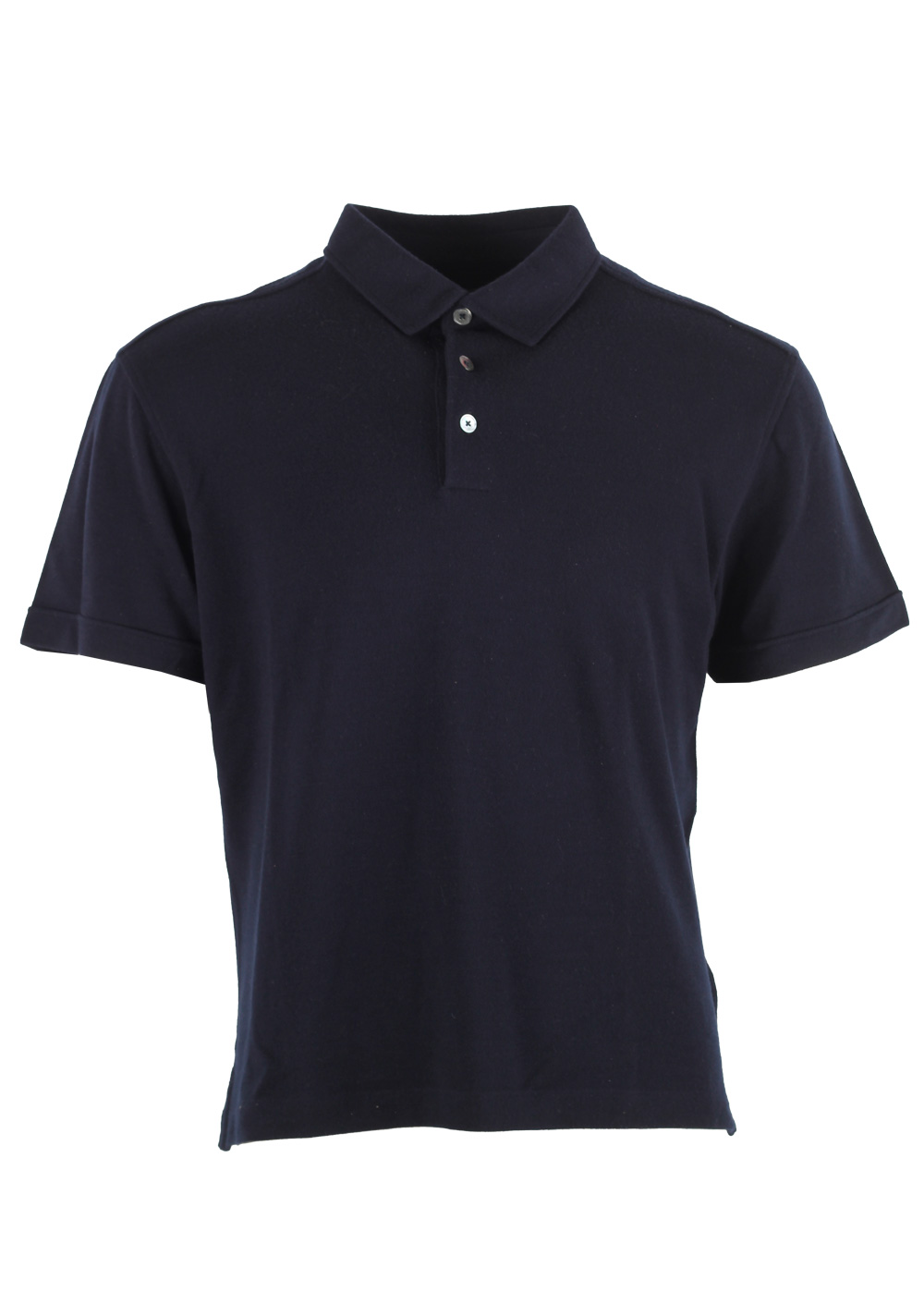 Zegna 12Milmil12 Blue Short Sleeve Polo Shirt Size 48 / 38R U.S. | Costume Limité