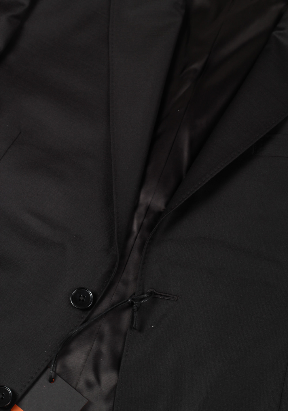 ZEGNA Signature Tailored Black Suit | Costume Limité