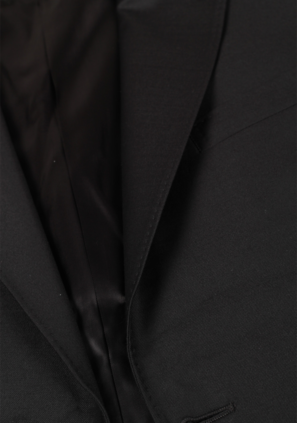 ZEGNA Signature Tailored Black Suit | Costume Limité