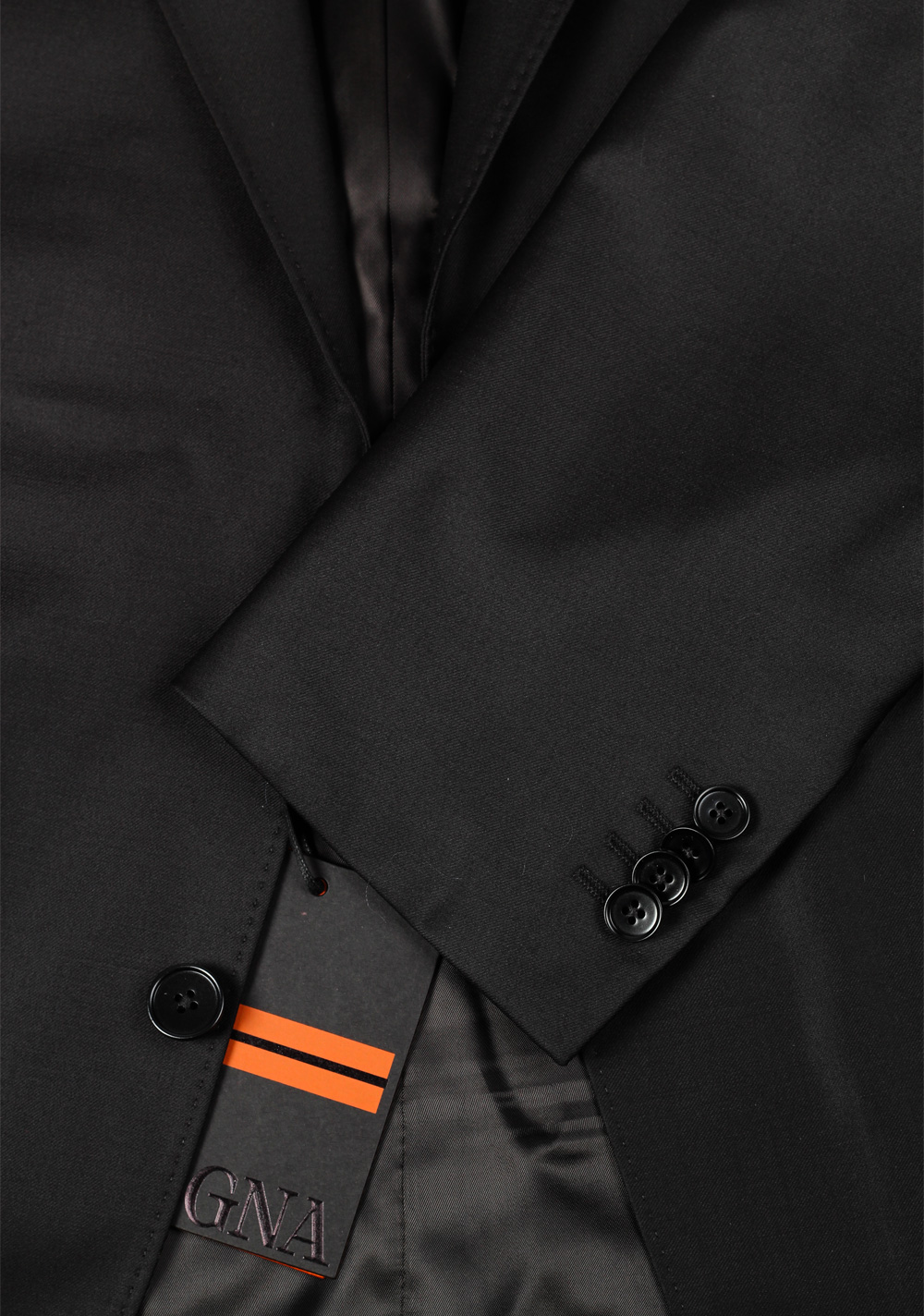 ZEGNA Signature Tailored Black Suit | Costume Limité