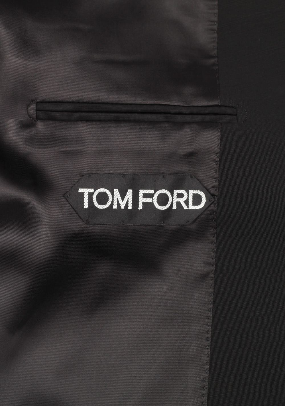 TOM FORD Atticus Black Double Breasted Suit Size 50 / 40R U.S. | Costume Limité