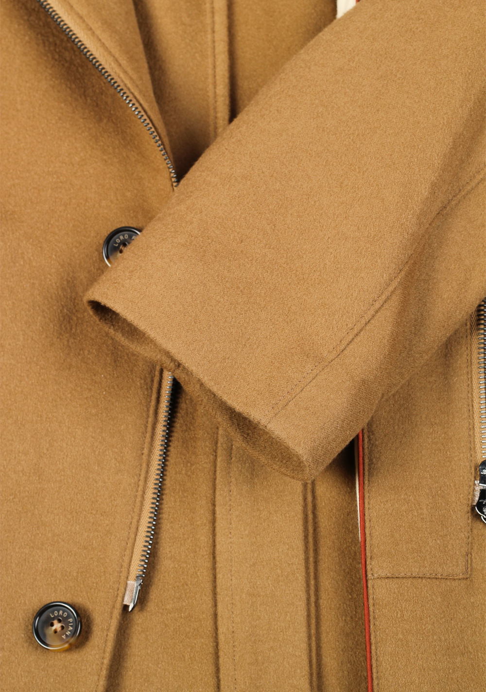 Loro Piana Beige Cashmere  Sebring Jacket Coat Size XXL / 58 / 48R U.S. | Costume Limité