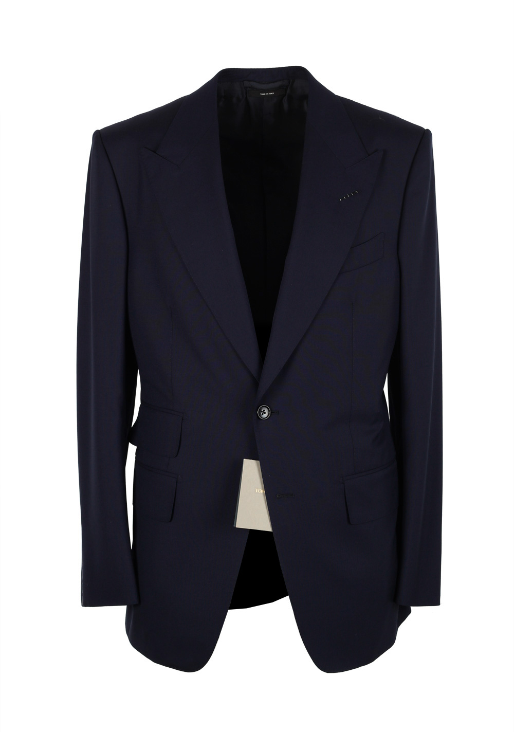 TOM FORD Windsor Signature Solid Navy Suit | Costume Limité