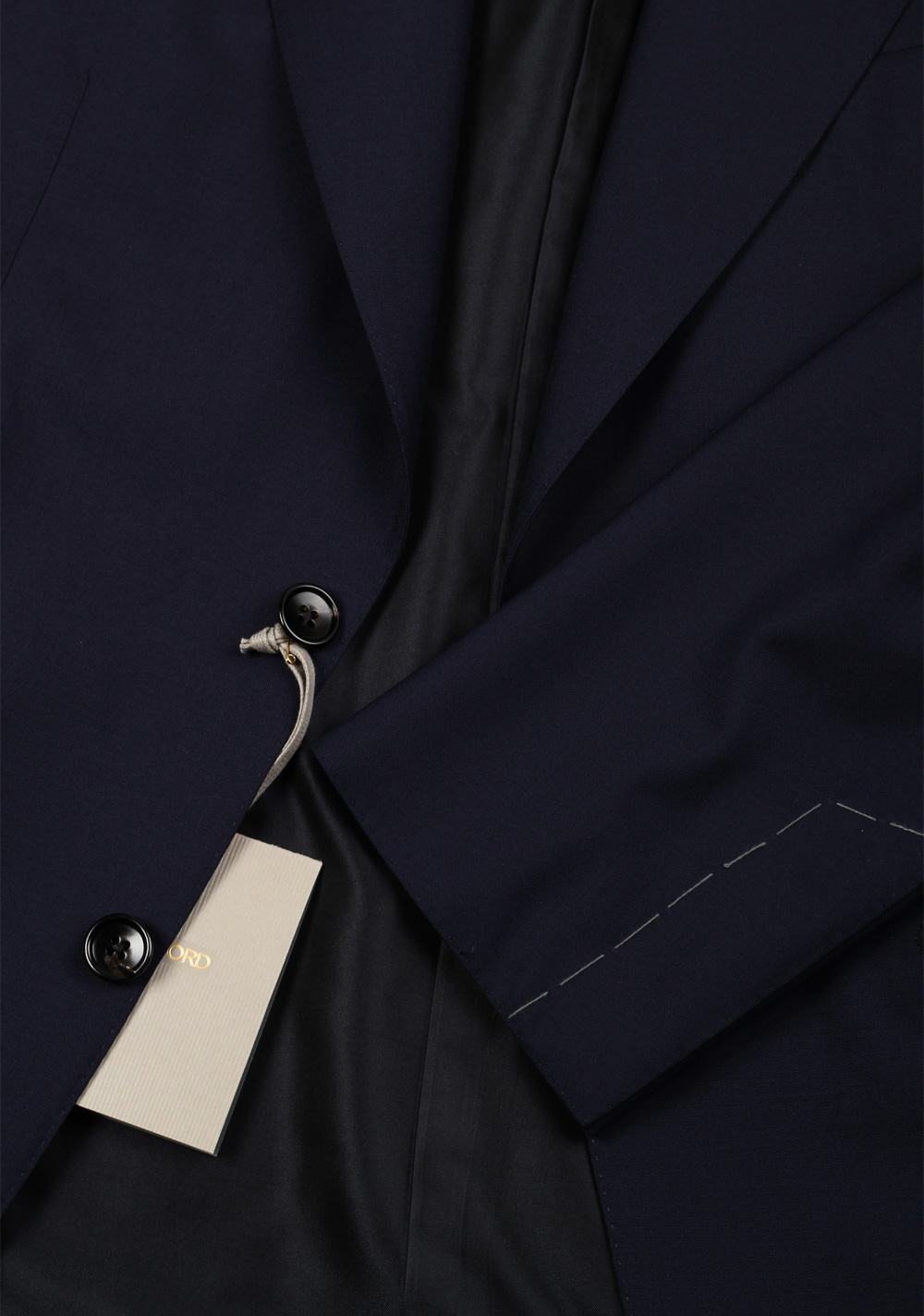 TOM FORD Windsor Signature Solid Navy Suit | Costume Limité