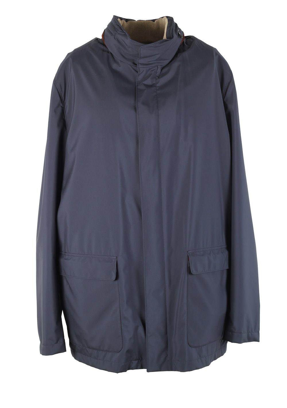 Loro Piana Blue Light Voyager Storm System Coat Size XL / 54 IT / 44R U.S. Outerwear | Costume Limité