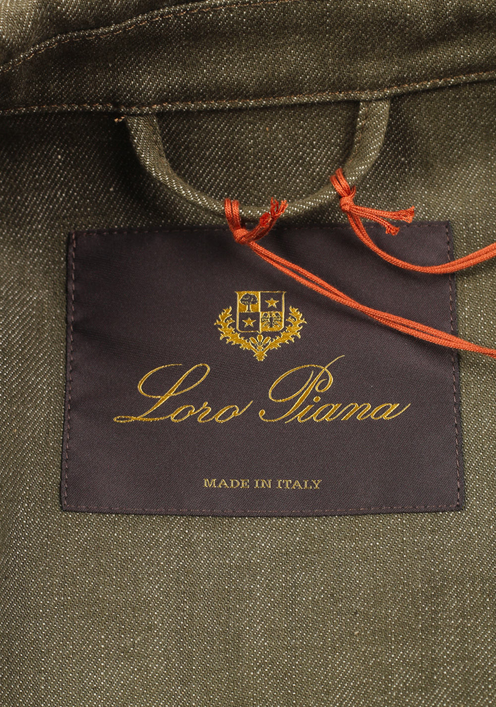 Loro Piana Brownish Green Over Shirt Size Large / 52 IT / 42R U.S. | Costume Limité