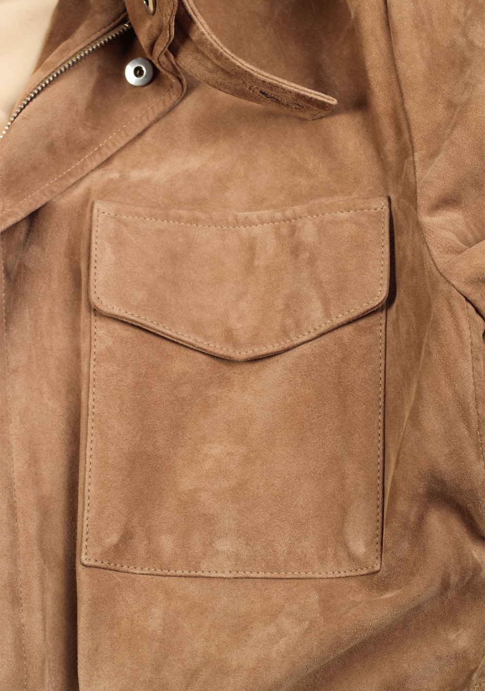 Loro Piana Brown Suede Traveller Jacket Coat | Costume Limité