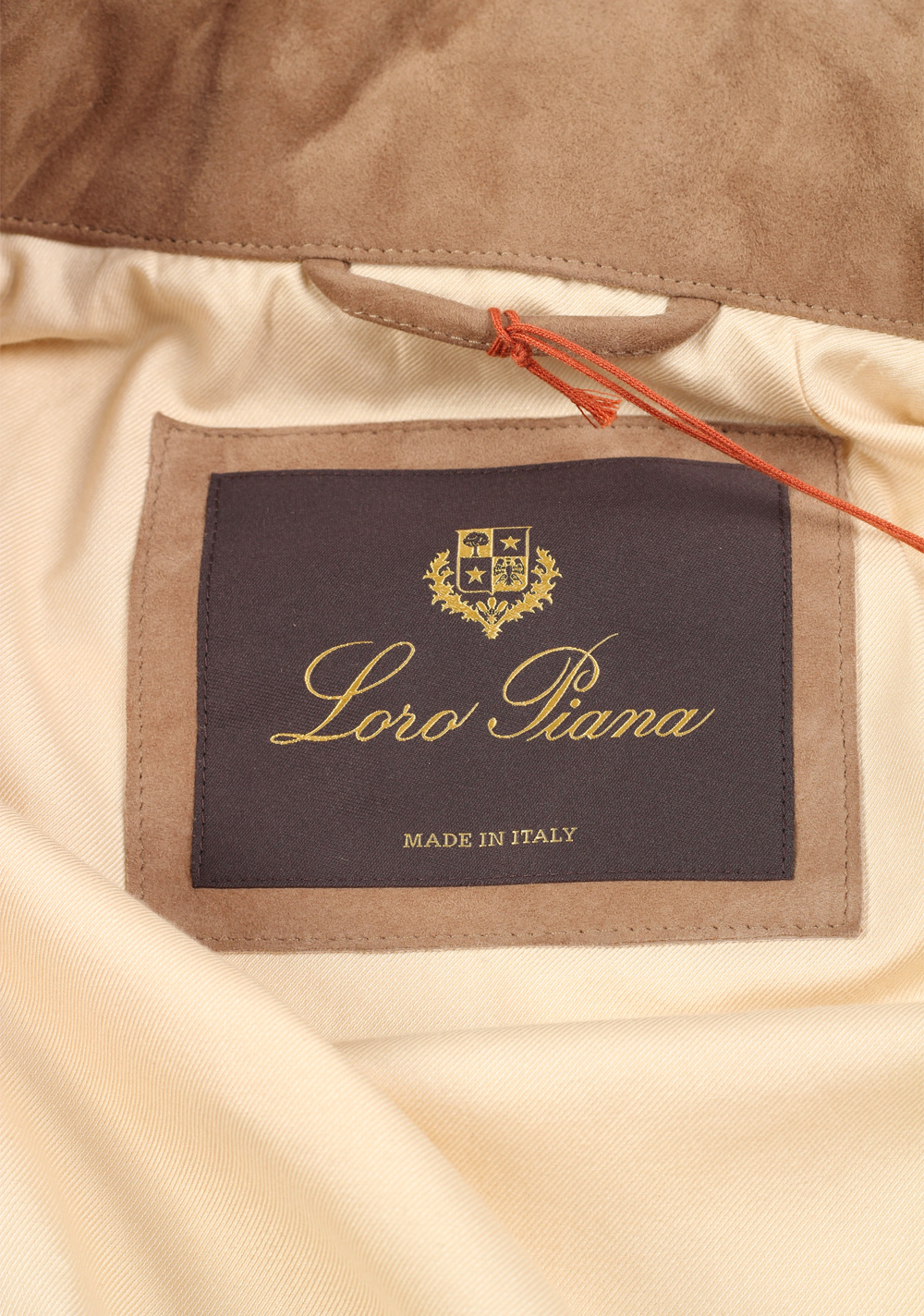 Loro Piana Brown Suede Traveller Jacket Coat | Costume Limité