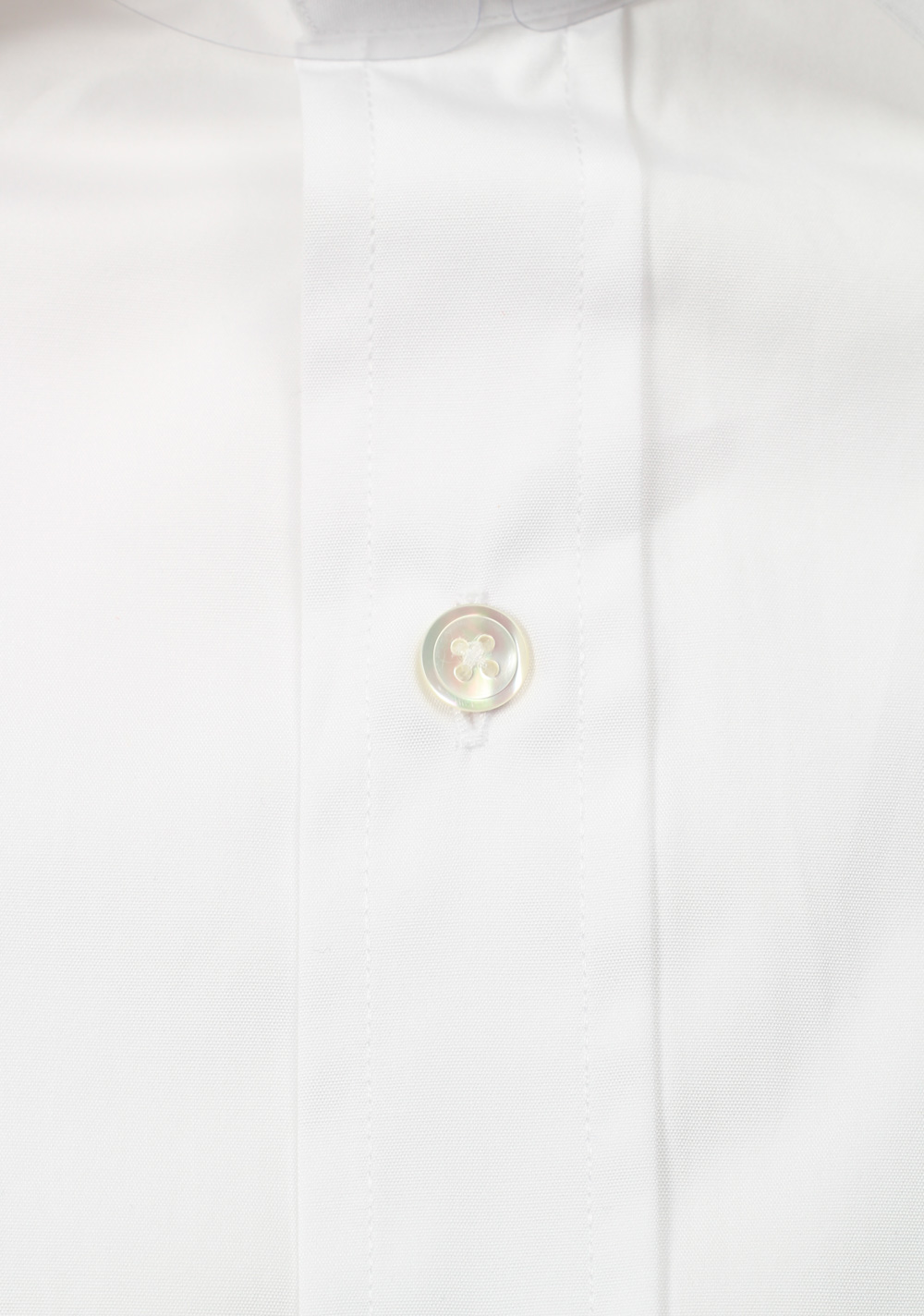 Limité Solid White Signature Shirt With French Cuffs | Costume Limité