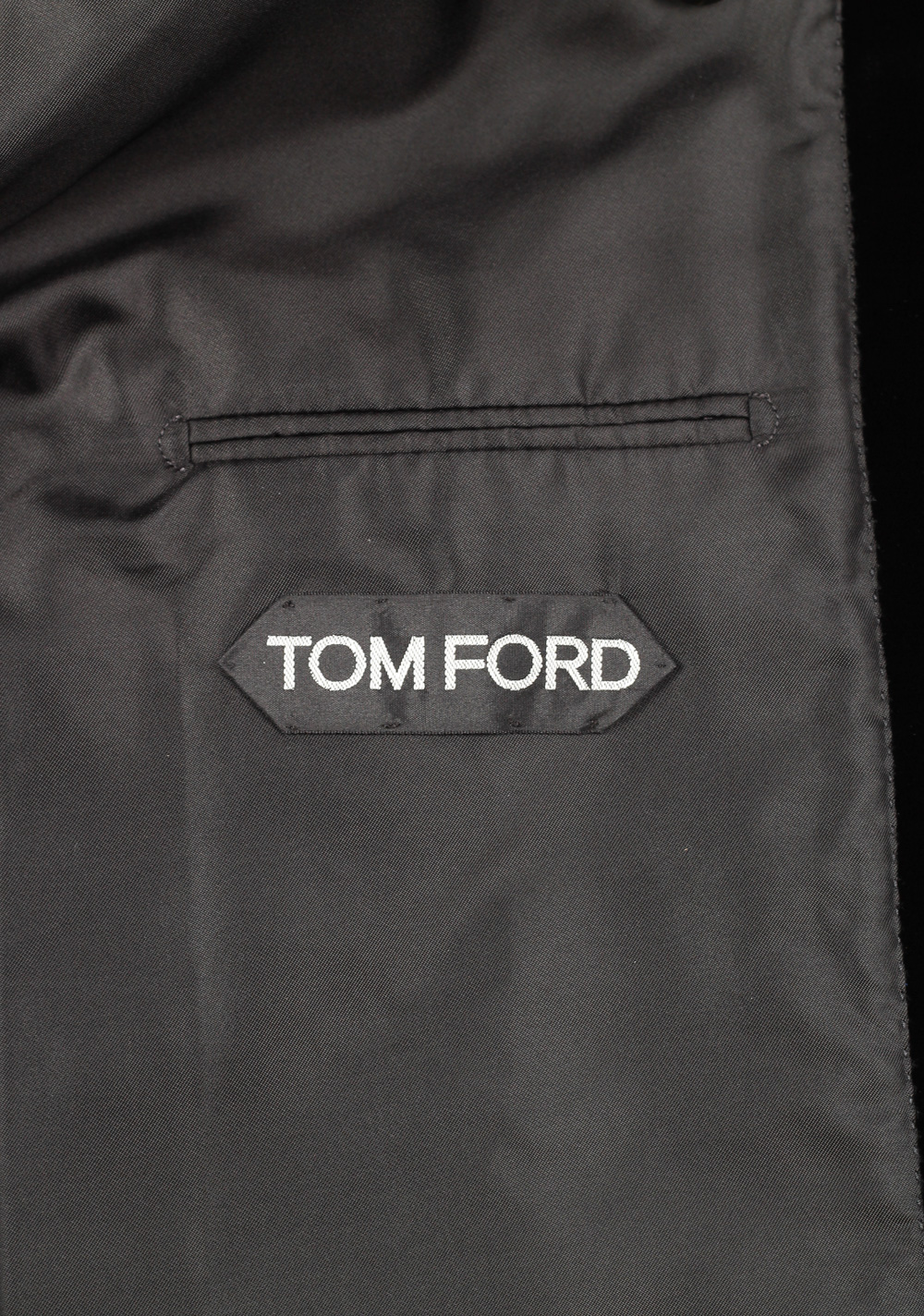 TOM FORD Cooper Black Velvet Tuxedo Smoking Suit Size 46 / 36R U.S. | Costume Limité