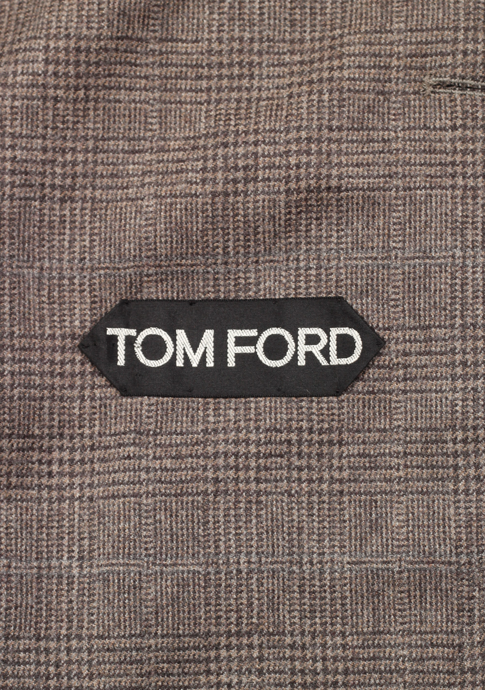 TOM FORD Atticus Brown Checked  Sport Coat Size 46 / 36R U.S. | Costume Limité