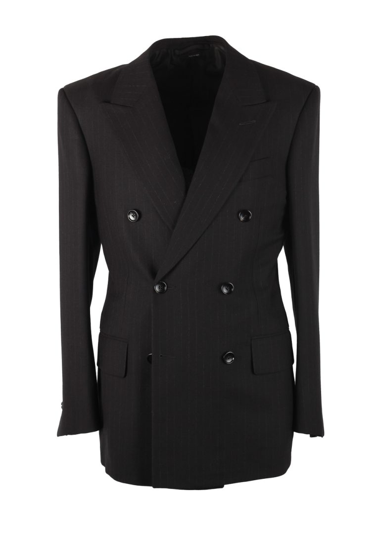 TOM FORD Cooper Black Double Breasted Sport Coat Size 46 / 36R U.S. - thumbnail | Costume Limité