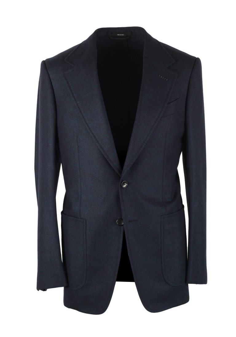 TOM FORD Atticus Blue Sport Coat Size 46 / 36R U.S. - thumbnail | Costume Limité