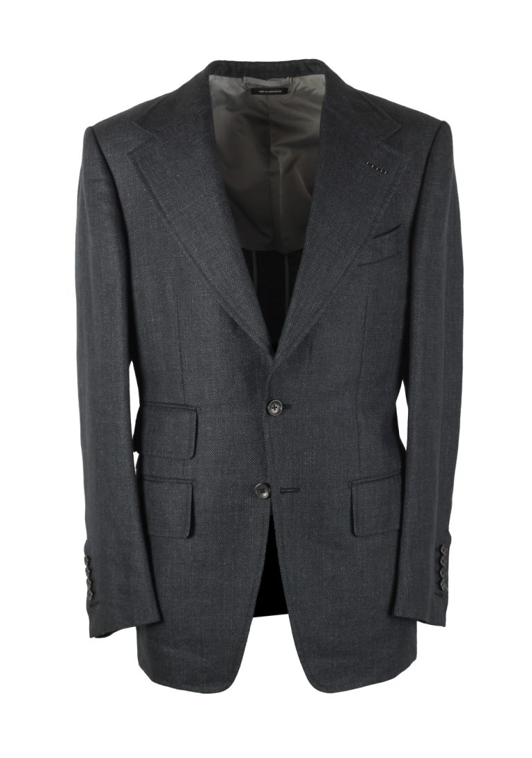 TOM FORD Wetherby Gray Suit Size 48 / 38R U.S. Base T - thumbnail | Costume Limité