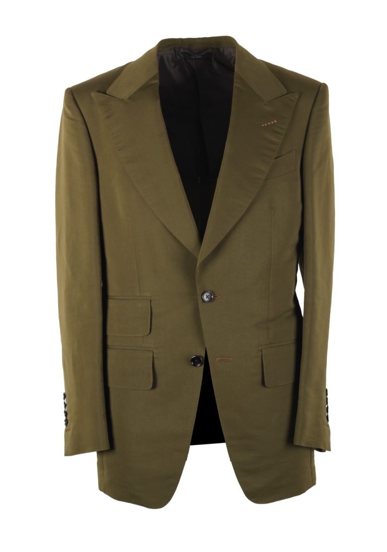 TOM FORD Atticus Green Suit Size 46 / 36R U.S. - thumbnail | Costume Limité