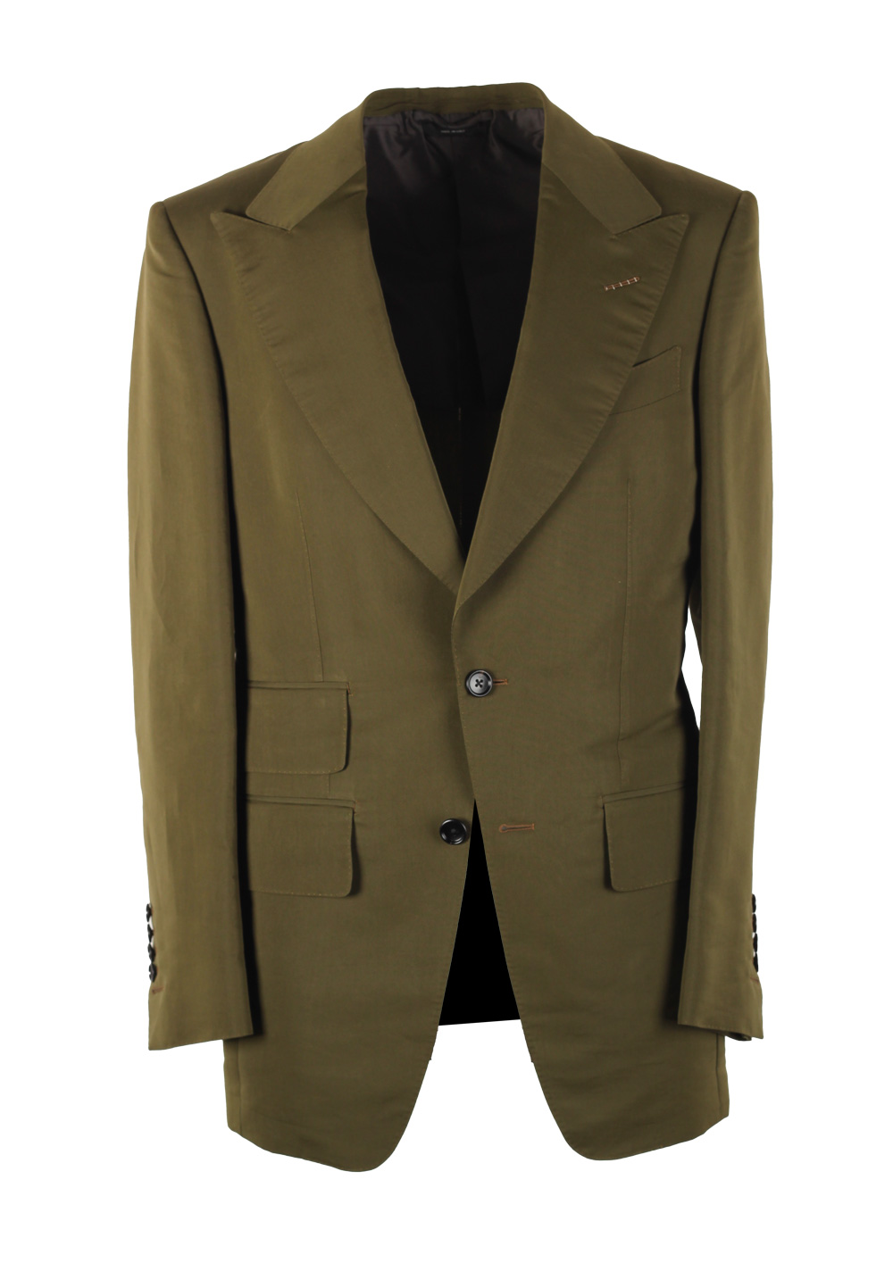 TOM FORD Atticus Green Suit Size 46 / 36R U.S. | Costume Limité