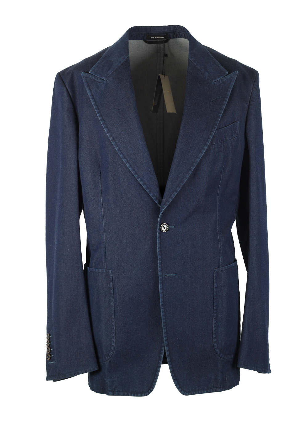 TOM FORD Shelton Blue Denim Suit Size 48 / 38R U.S. | Costume Limité