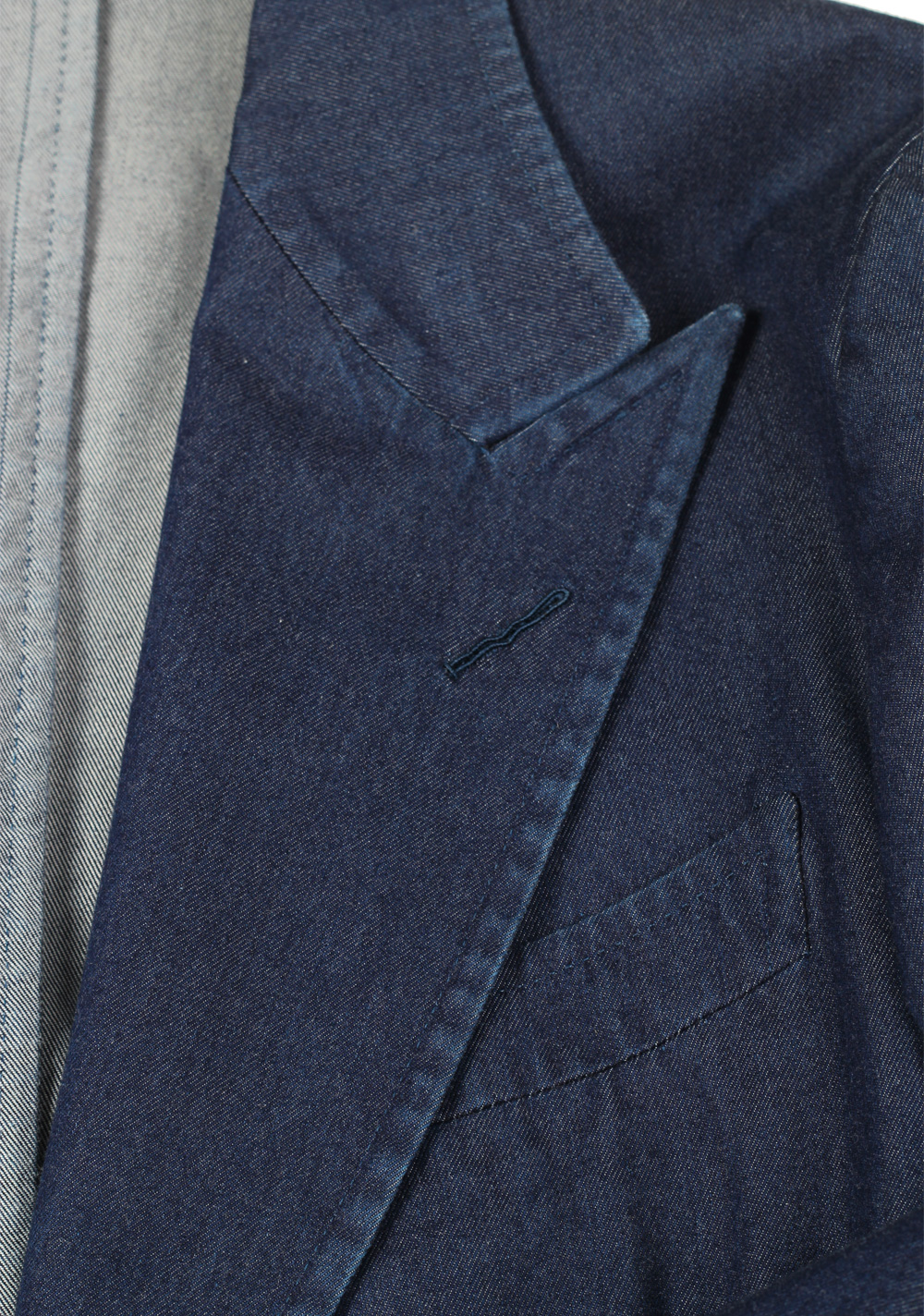 TOM FORD Shelton Blue Denim Suit Size 48 / 38R U.S. | Costume Limité