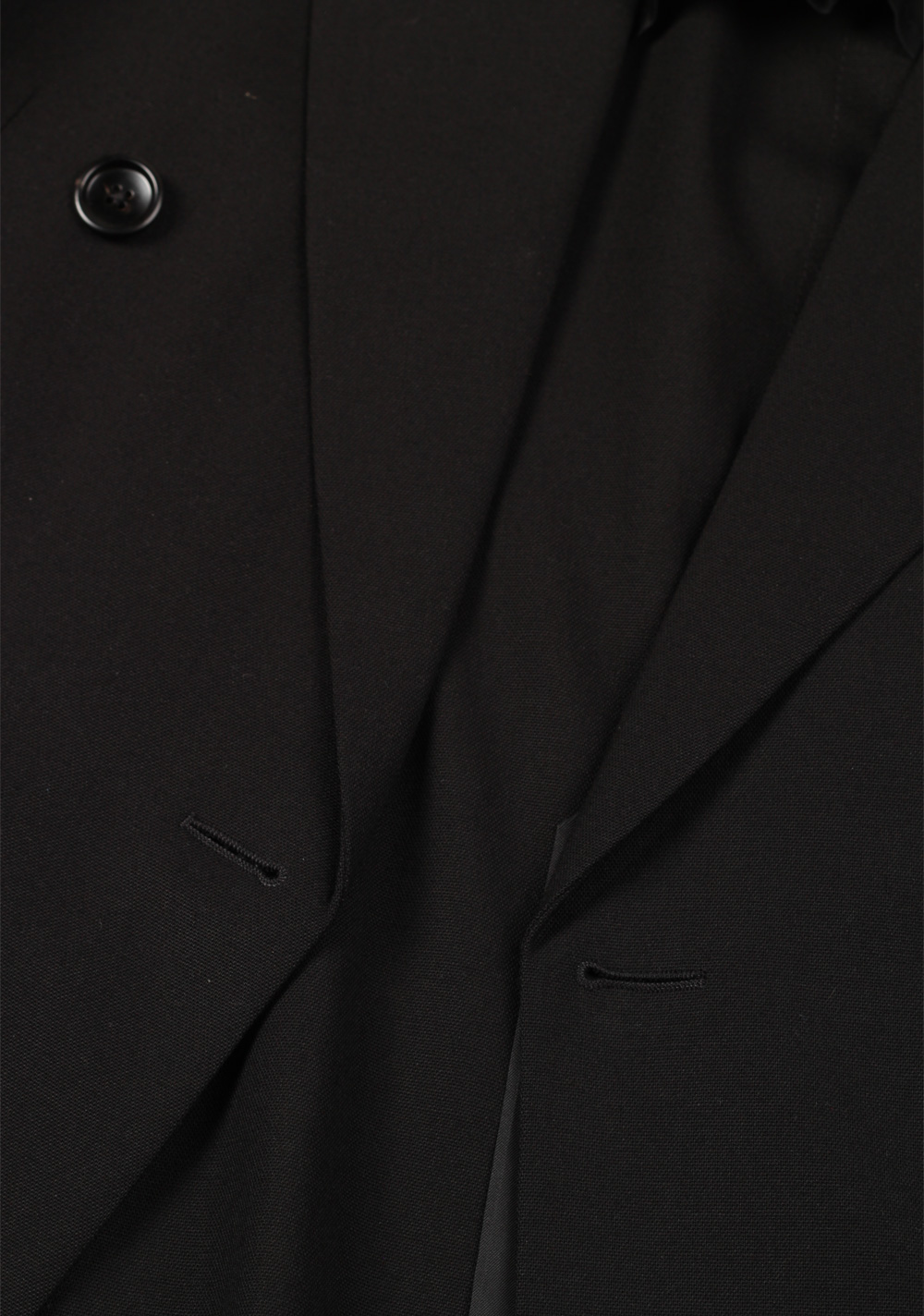 TOM FORD Cooper Double Breasted Solid Black Suit Size 46 / 36R U.S. | Costume Limité