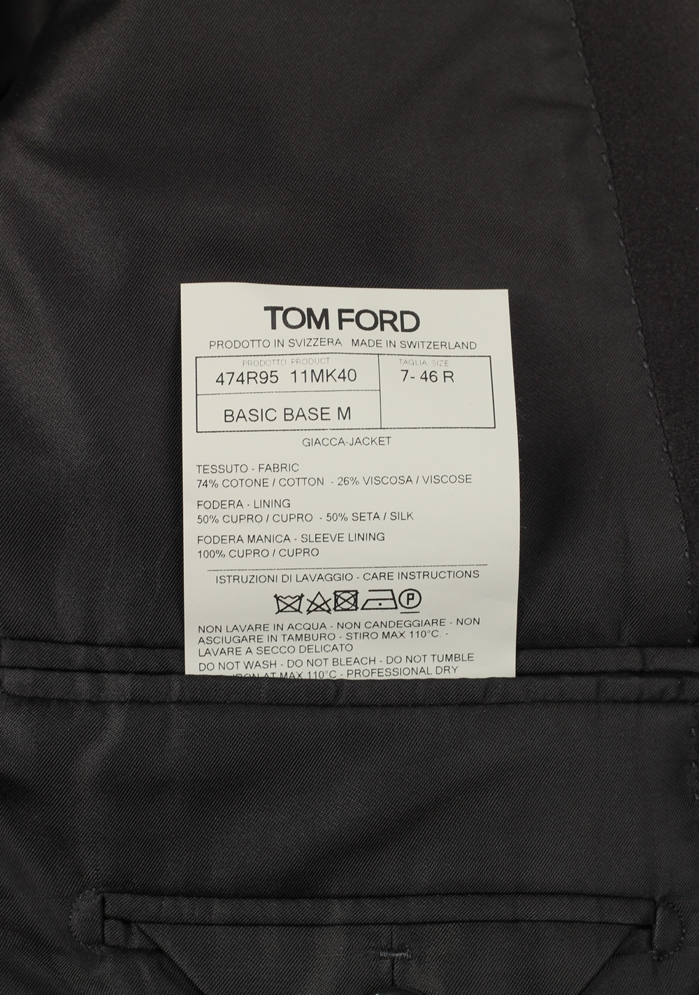 TOM FORD Basic Base M Teal Tuxedo Dinner Jacket Size 46 / 36R U.S. | Costume Limité