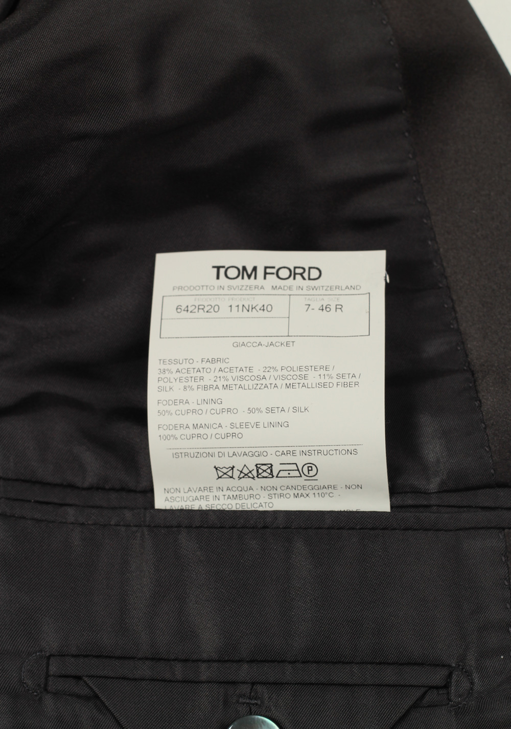 TOM FORD Atticus Cocktail Dinner Jacket Size 46 / 36R | Costume Limité