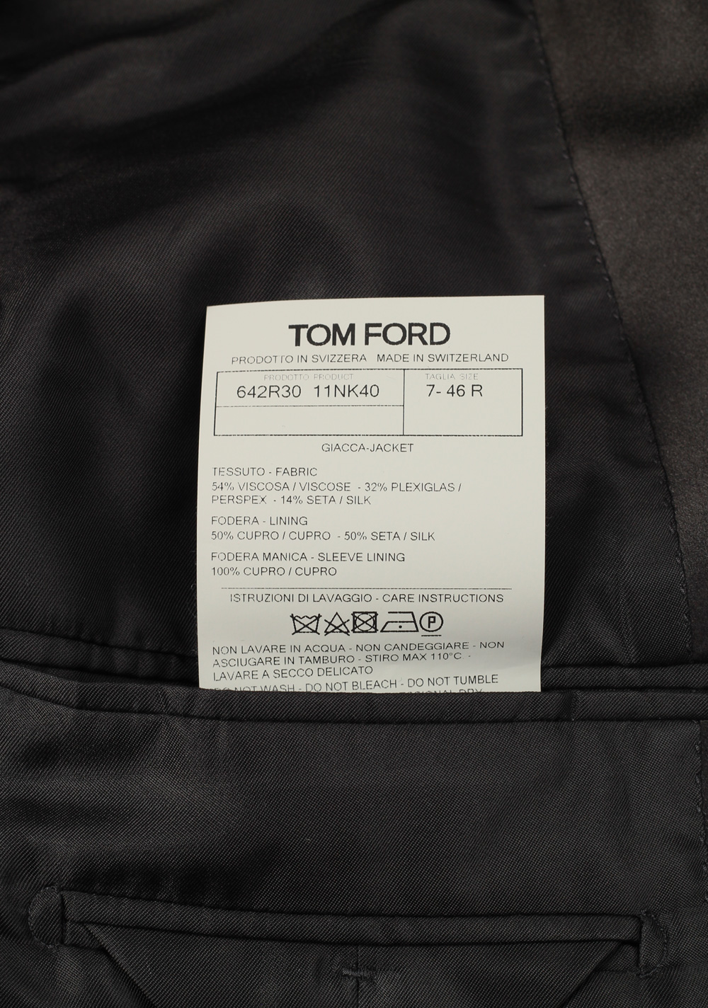 TOM FORD Atticus Tuxedo Dinner Jacket Size 46 / 36R U.S. | Costume Limité