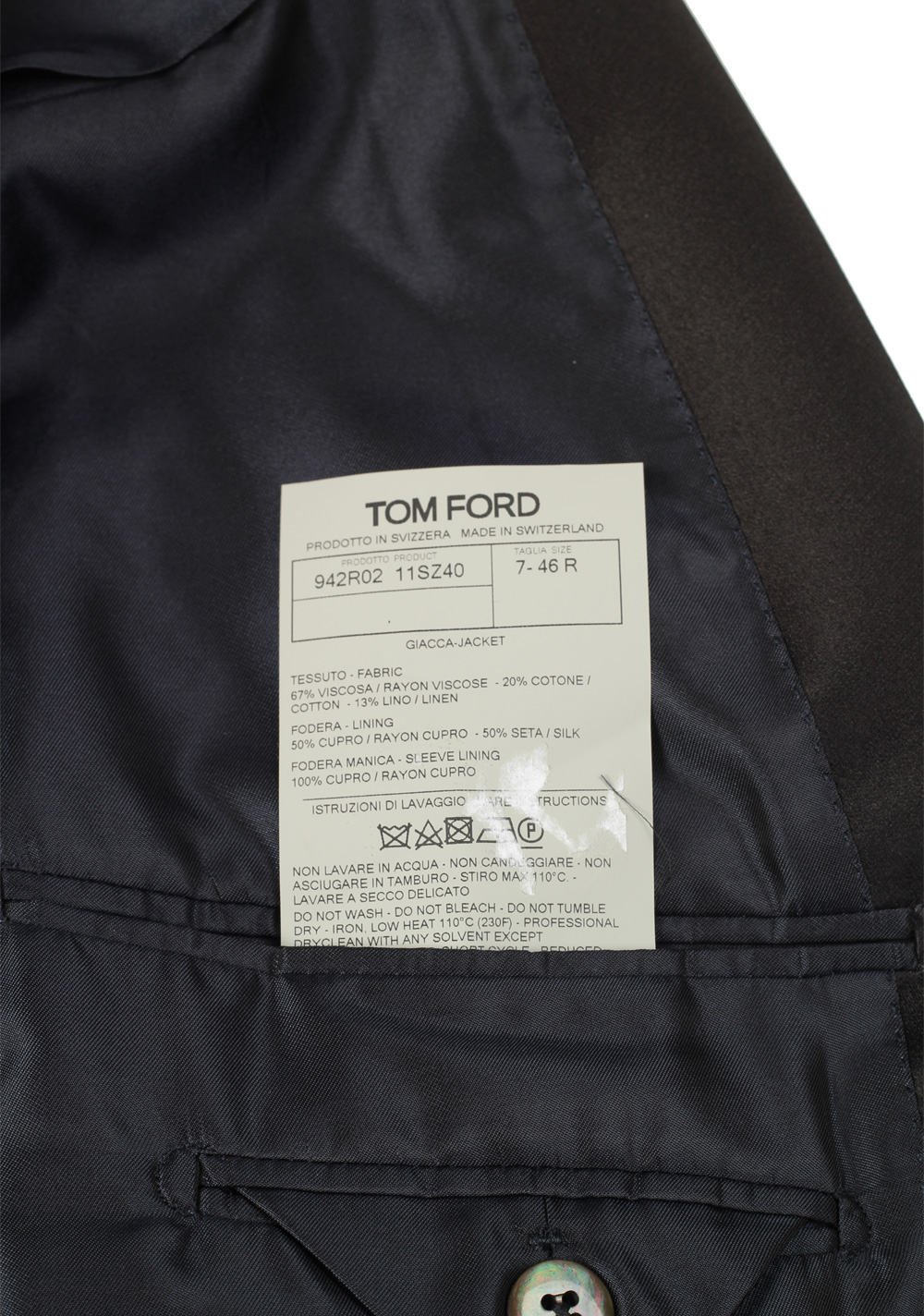 TOM FORD Atticus Green Tuxedo Dinner Jacket Size 46 / 36R U.S. | Costume Limité