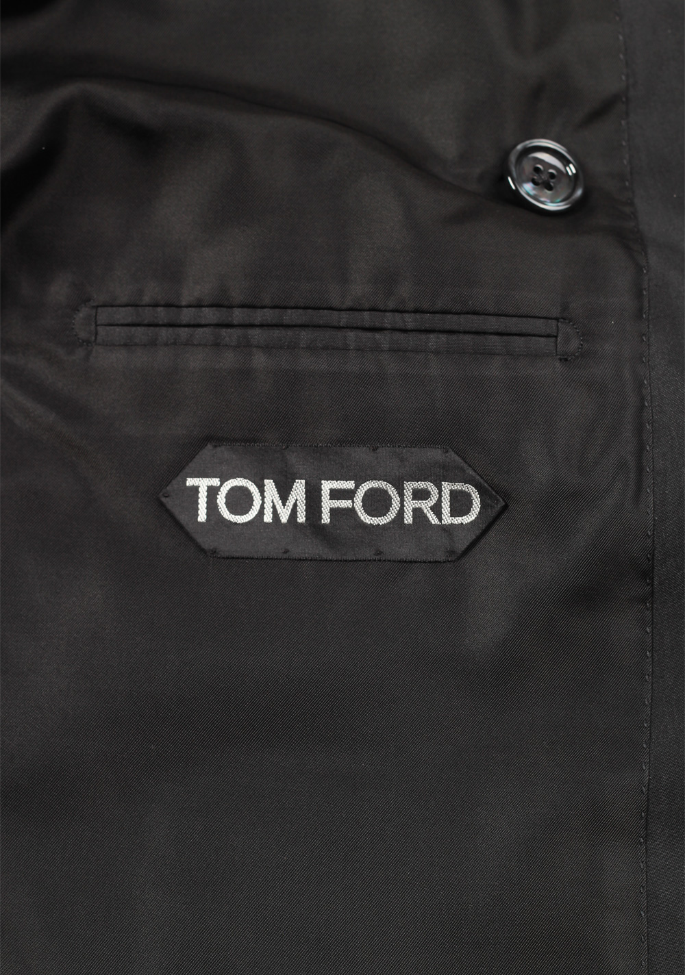 TOM FORD Buckley Black Tuxedo Smoking Suit Size 46 / 36R U.S. | Costume Limité