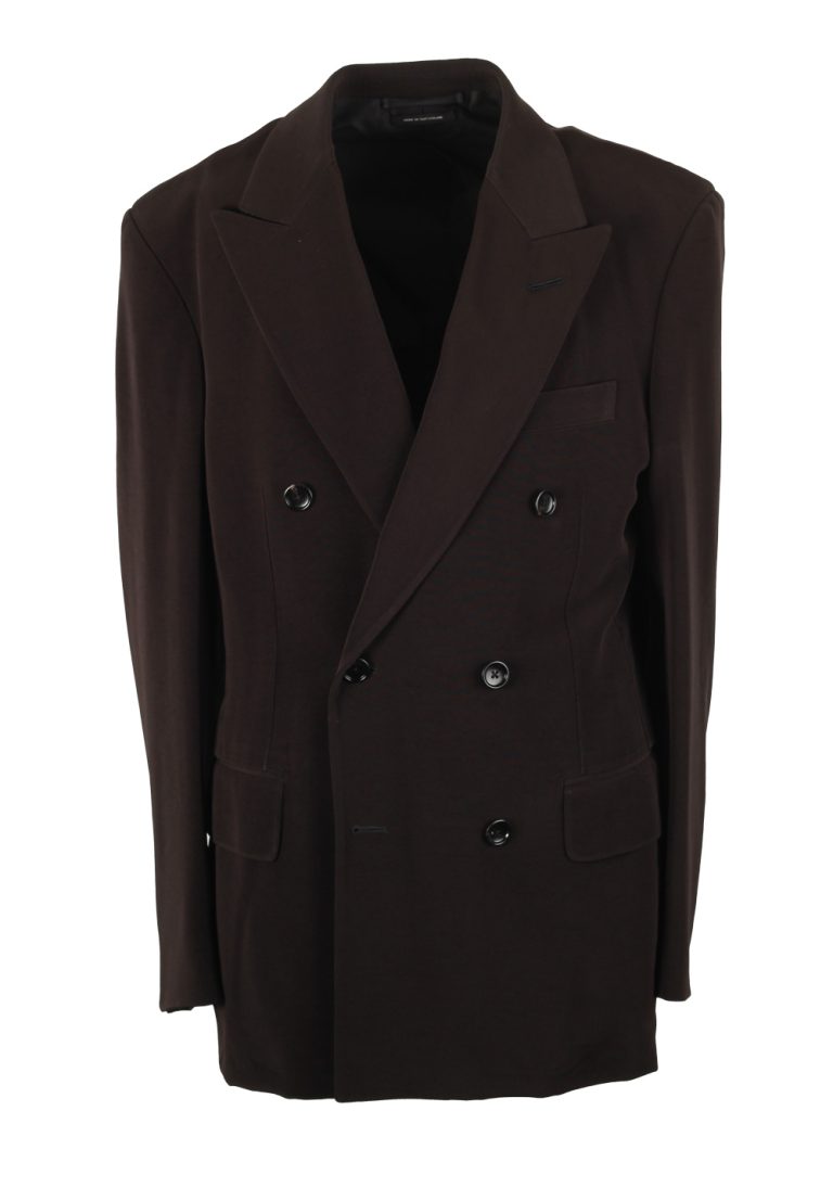 TOM FORD Cooper Brown Double Breasted Sport Coat Size 46 / 36R U.S. - thumbnail | Costume Limité