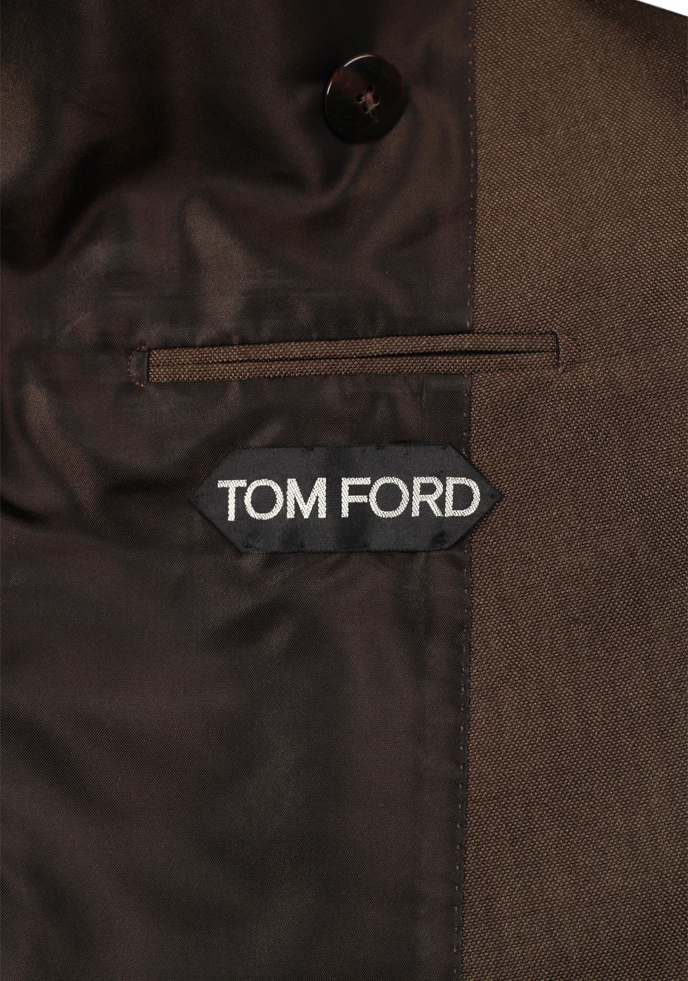 TOM FORD Shelton Brown Double breasted Sport Coat Size 46 / 36R U.S. | Costume Limité