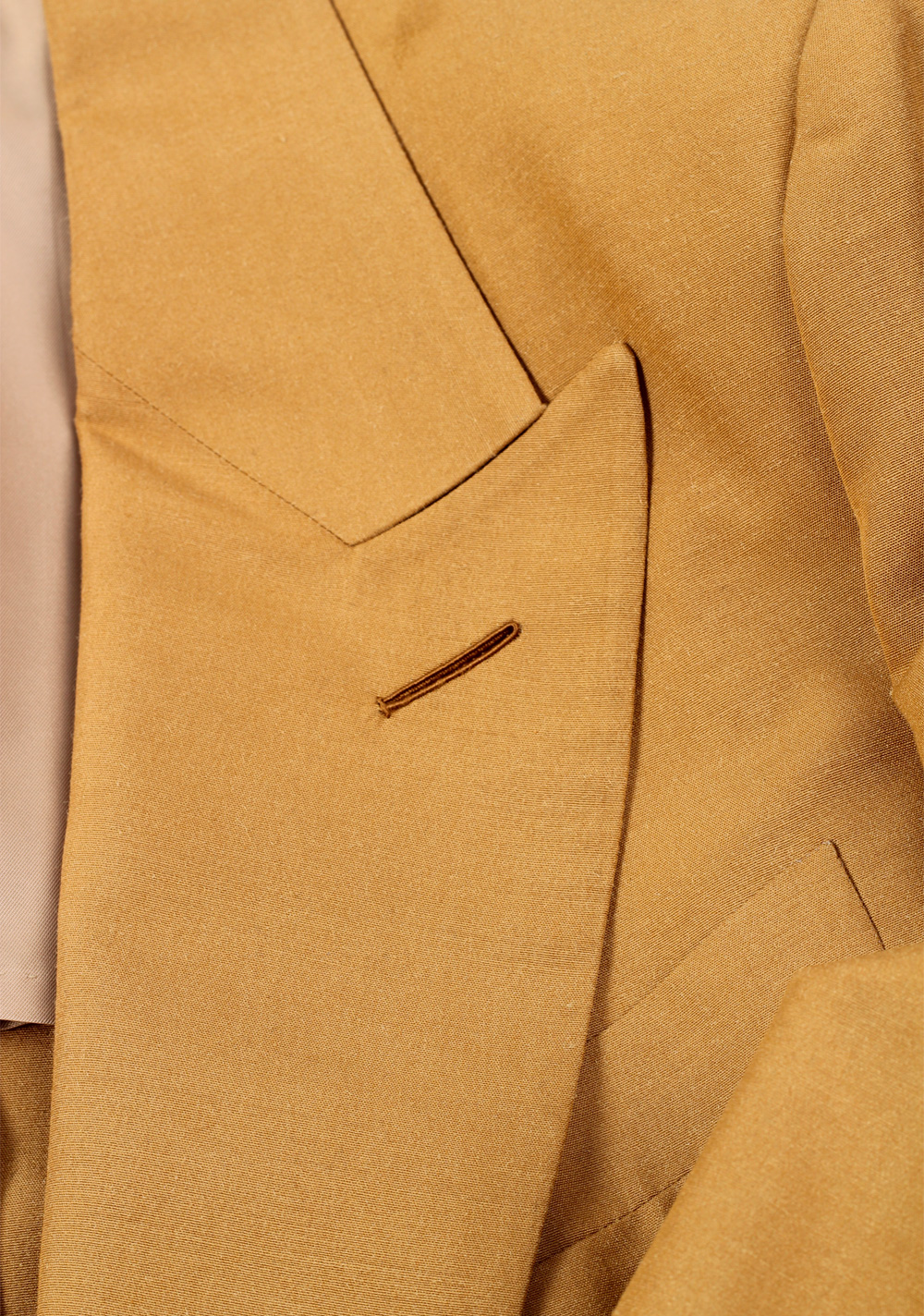 TOM FORD Shelton Beige Silk Double breasted Sport Coat Size 46 / 36R U.S. | Costume Limité