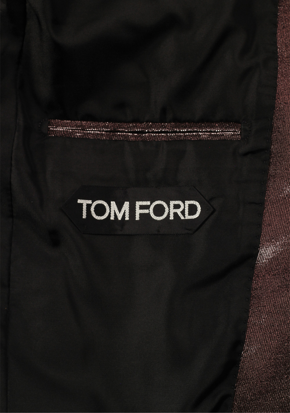 TOM FORD Atticus Cherry Sport Coat Size 46 / 36R U.S. | Costume Limité