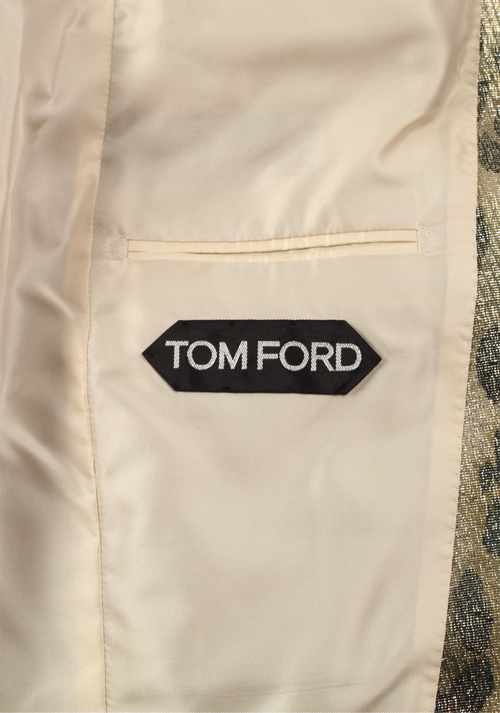 TOM FORD New Spencer Gold Brown Sport Coat Size 46 / 36R U.S. | Costume Limité