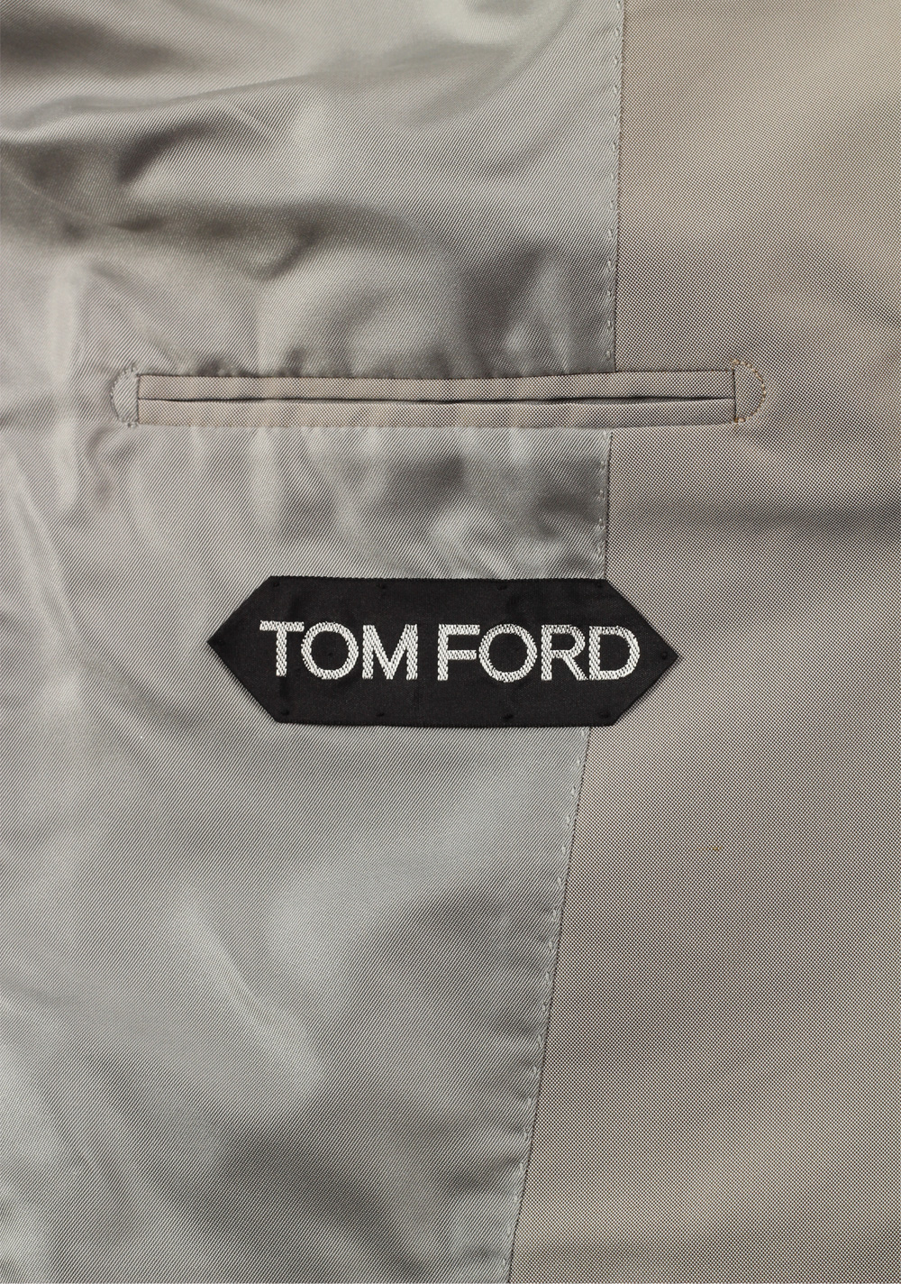 TOM FORD New Spencer Solid Gray Suit Size 46 / 36R U.S. | Costume Limité