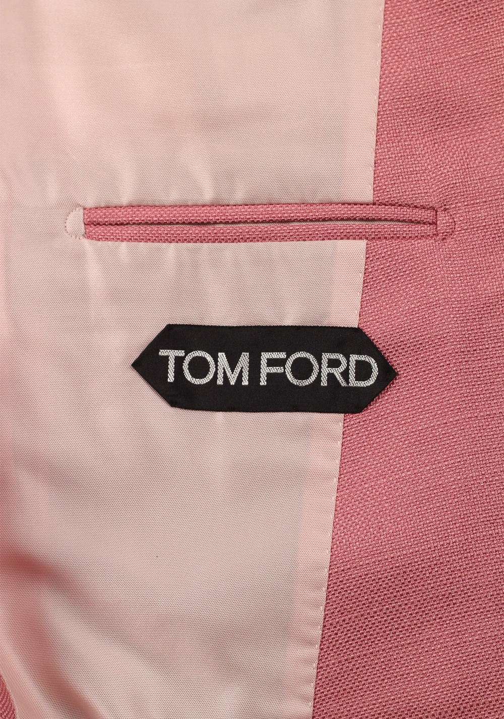 TOM FORD Atticus Pink Silk Suit Size 46 / 36R U.S. | Costume Limité