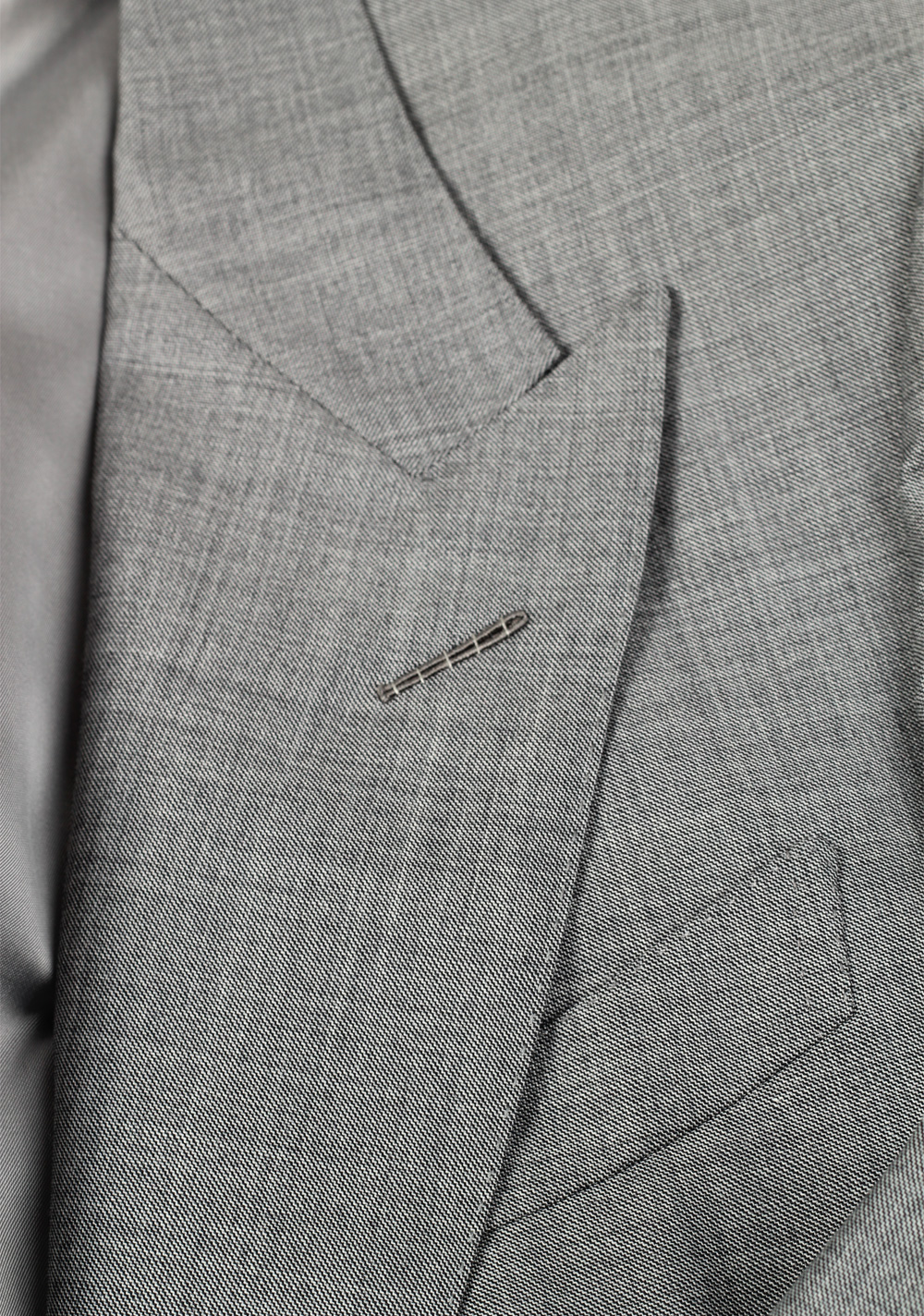 TOM FORD Windsor Signature Solid Gray Sharkskin Suit | Costume Limité