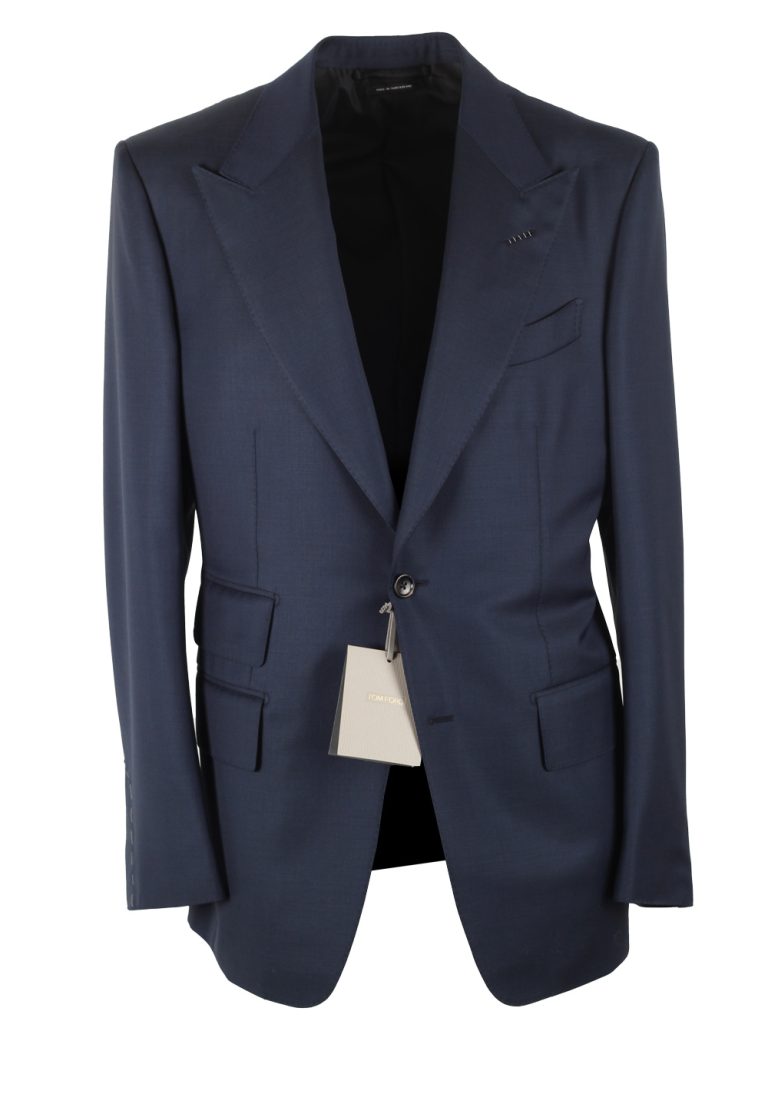 TOM FORD Windsor Signature Solid Blue Suit - thumbnail | Costume Limité