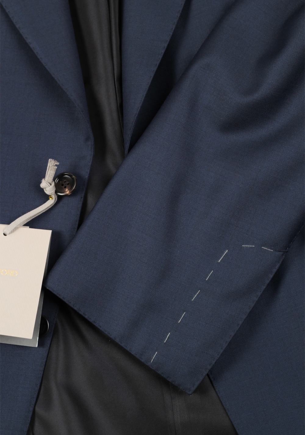 TOM FORD Windsor Signature Solid Blue Suit | Costume Limité