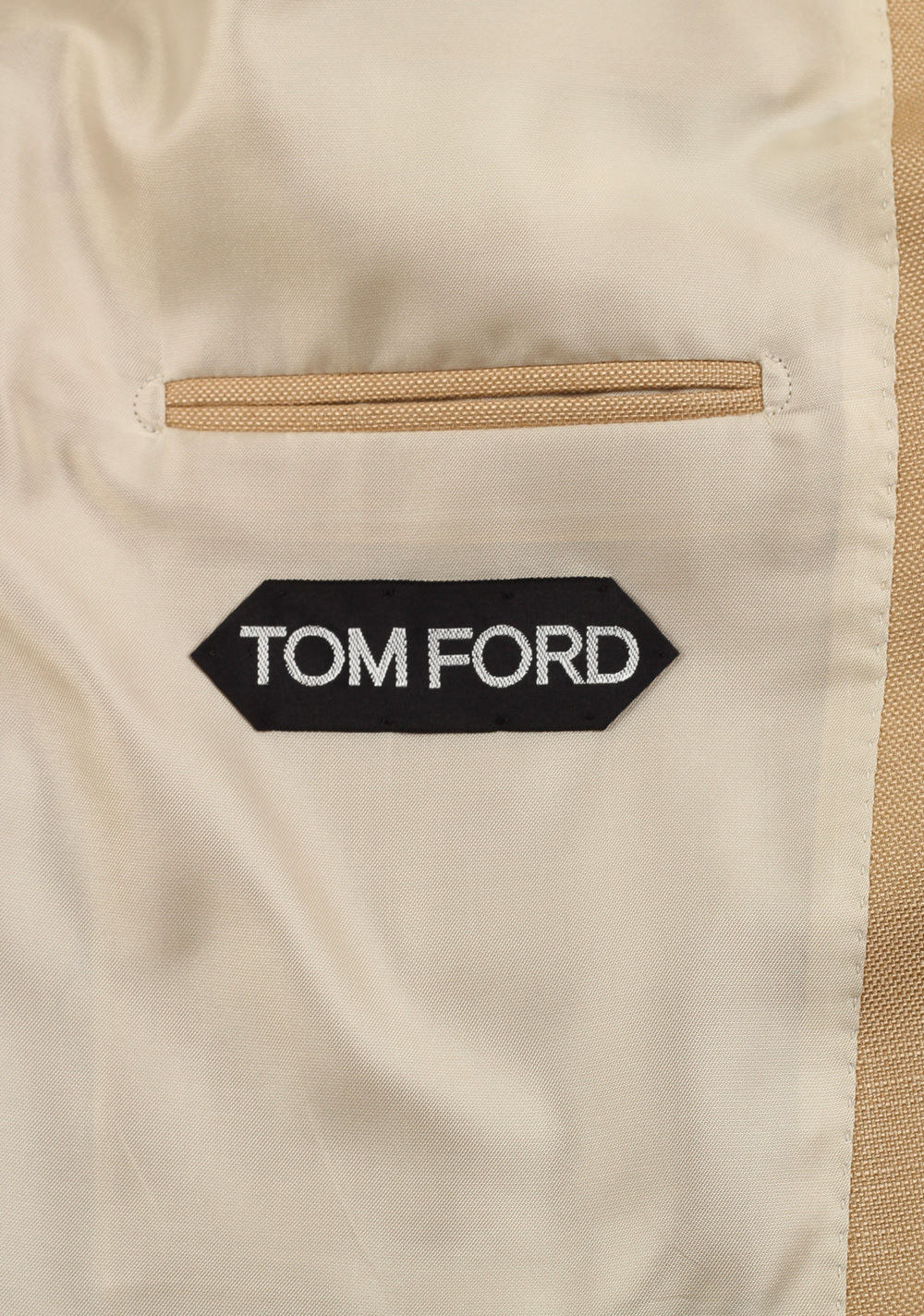 TOM FORD Shelton Silk Beige Suit Size 54 / 44R U.S. | Costume Limité