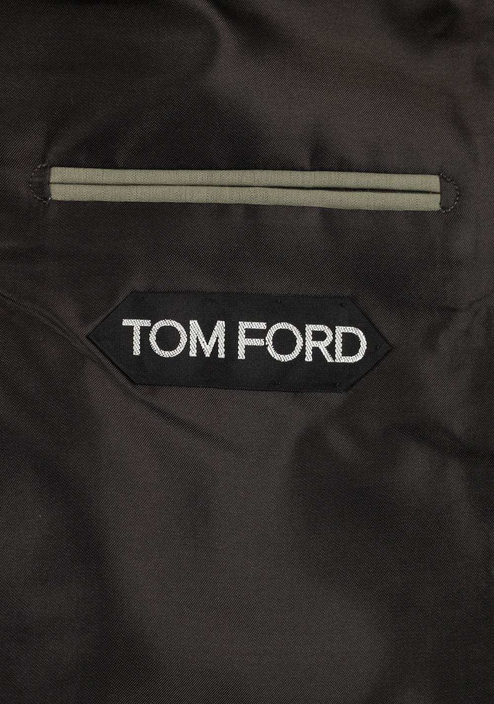 TOM FORD Cooper Double Breasted Solid Green Suit Size 50C / 40S U.S. | Costume Limité