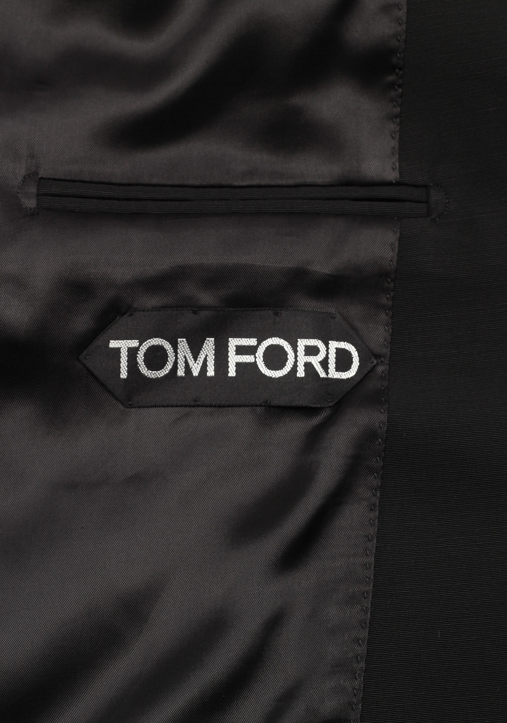 TOM FORD Cooper Black Double Breasted Suit | Costume Limité