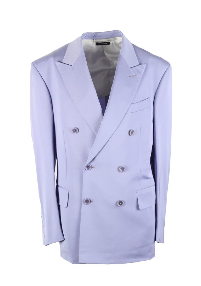 TOM FORD Cooper Lilac Double Breasted Suit Size 54 / 44R U.S. - thumbnail | Costume Limité