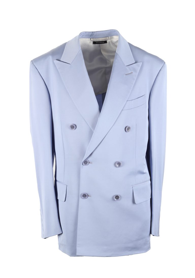 TOM FORD Cooper Lilac Double Breasted Suit Size 48 / 38R U.S. - thumbnail | Costume Limité