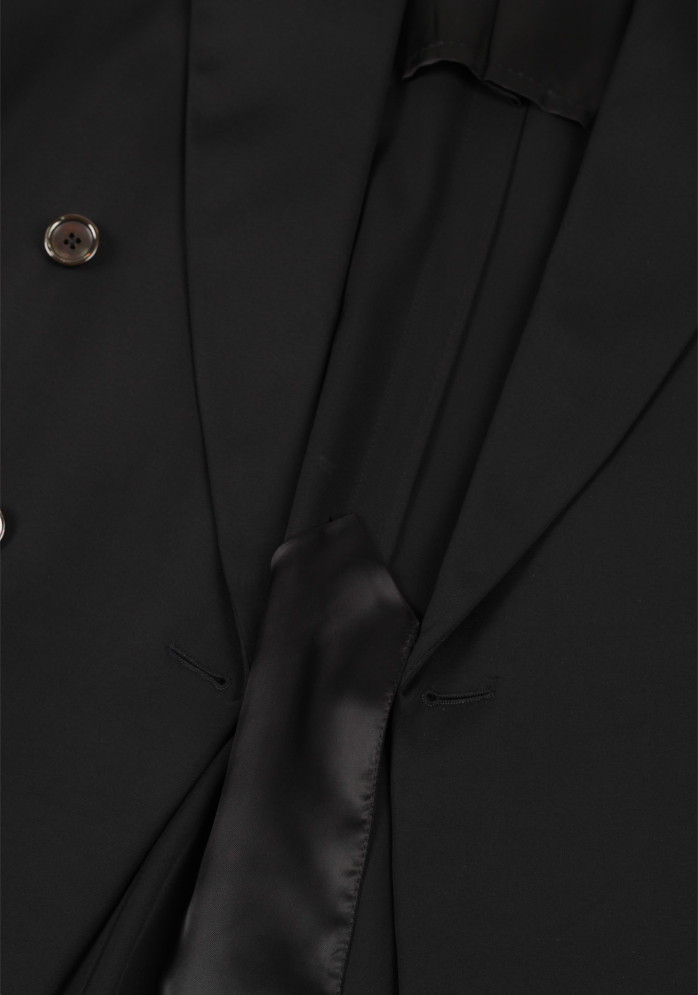 TOM FORD Cooper Black Double Breasted Suit Size 50 / 40R U.S. | Costume Limité